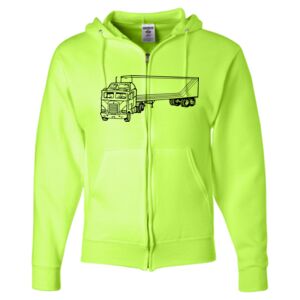 Unisex NuBlend® Full-Zip Hooded Sweatshirt Thumbnail