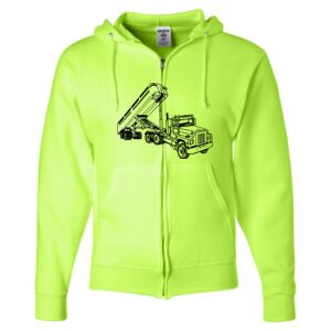 Unisex NuBlend® Full-Zip Hooded Sweatshirt Thumbnail