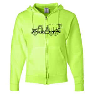 Unisex NuBlend® Full-Zip Hooded Sweatshirt Thumbnail
