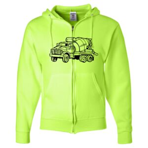 Unisex NuBlend® Full-Zip Hooded Sweatshirt Thumbnail