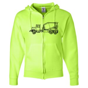 Unisex NuBlend® Full-Zip Hooded Sweatshirt Thumbnail