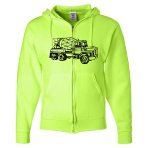 Unisex NuBlend® Full-Zip Hooded Sweatshirt Thumbnail