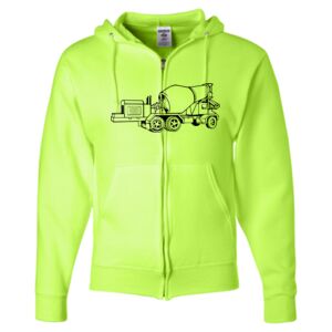 Unisex NuBlend® Full-Zip Hooded Sweatshirt Thumbnail
