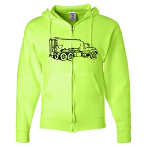 Unisex NuBlend® Full-Zip Hooded Sweatshirt Thumbnail