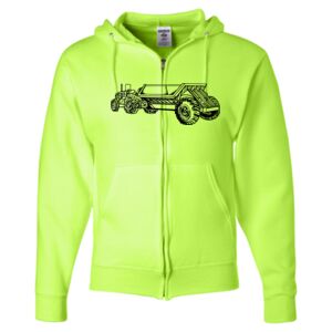 Unisex NuBlend® Full-Zip Hooded Sweatshirt Thumbnail