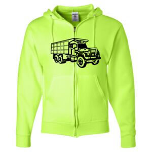 Unisex NuBlend® Full-Zip Hooded Sweatshirt Thumbnail