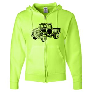 Unisex NuBlend® Full-Zip Hooded Sweatshirt Thumbnail
