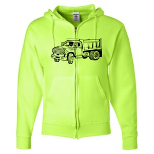 Unisex NuBlend® Full-Zip Hooded Sweatshirt Thumbnail