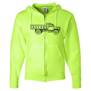 Unisex NuBlend® Full-Zip Hooded Sweatshirt Thumbnail