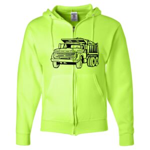 Unisex NuBlend® Full-Zip Hooded Sweatshirt Thumbnail