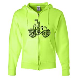 Unisex NuBlend® Full-Zip Hooded Sweatshirt Thumbnail