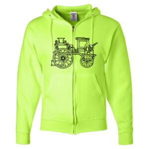 Unisex NuBlend® Full-Zip Hooded Sweatshirt Thumbnail