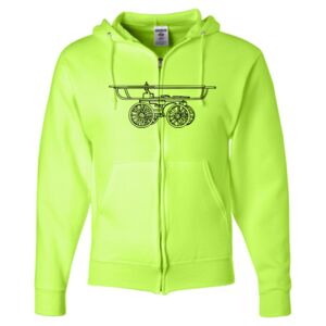 Unisex NuBlend® Full-Zip Hooded Sweatshirt Thumbnail