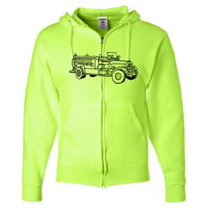 Unisex NuBlend® Full-Zip Hooded Sweatshirt Thumbnail