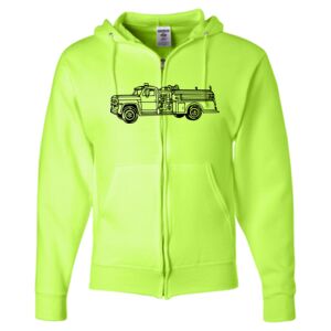 Unisex NuBlend® Full-Zip Hooded Sweatshirt Thumbnail