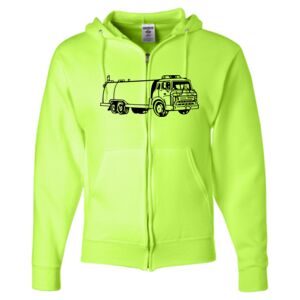 Unisex NuBlend® Full-Zip Hooded Sweatshirt Thumbnail