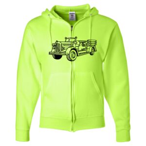 Unisex NuBlend® Full-Zip Hooded Sweatshirt Thumbnail