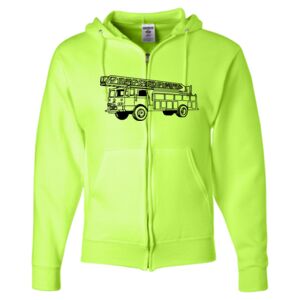 Unisex NuBlend® Full-Zip Hooded Sweatshirt Thumbnail