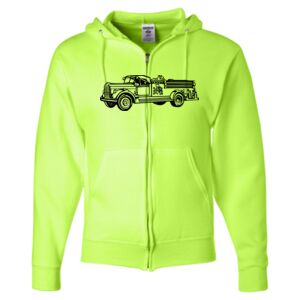 Unisex NuBlend® Full-Zip Hooded Sweatshirt Thumbnail