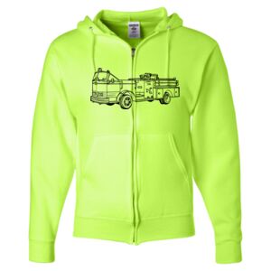 Unisex NuBlend® Full-Zip Hooded Sweatshirt Thumbnail