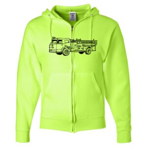 Unisex NuBlend® Full-Zip Hooded Sweatshirt Thumbnail