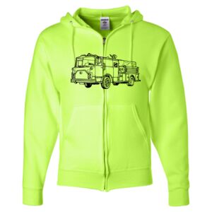 Unisex NuBlend® Full-Zip Hooded Sweatshirt Thumbnail