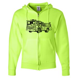 Unisex NuBlend® Full-Zip Hooded Sweatshirt Thumbnail