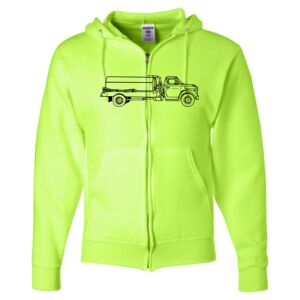 Unisex NuBlend® Full-Zip Hooded Sweatshirt Thumbnail