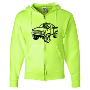 Unisex NuBlend® Full-Zip Hooded Sweatshirt Thumbnail