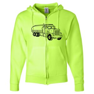 Unisex NuBlend® Full-Zip Hooded Sweatshirt Thumbnail
