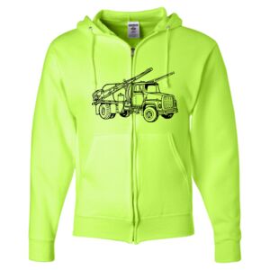 Unisex NuBlend® Full-Zip Hooded Sweatshirt Thumbnail