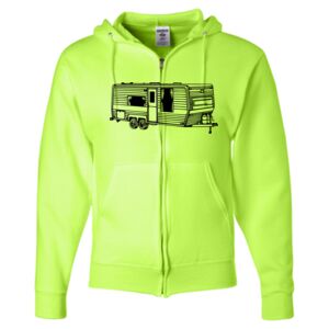 Unisex NuBlend® Full-Zip Hooded Sweatshirt Thumbnail