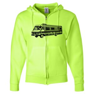 Unisex NuBlend® Full-Zip Hooded Sweatshirt Thumbnail