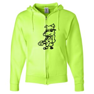 Unisex NuBlend® Full-Zip Hooded Sweatshirt Thumbnail