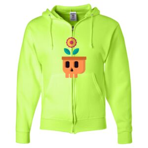 Unisex NuBlend® Full-Zip Hooded Sweatshirt Thumbnail