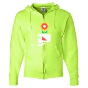 Unisex NuBlend® Full-Zip Hooded Sweatshirt Thumbnail