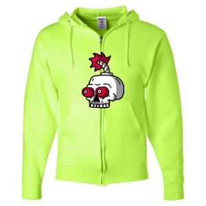 Unisex NuBlend® Full-Zip Hooded Sweatshirt Thumbnail