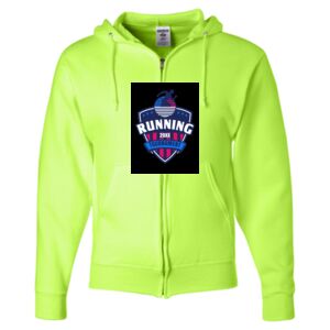 Unisex NuBlend® Full-Zip Hooded Sweatshirt Thumbnail