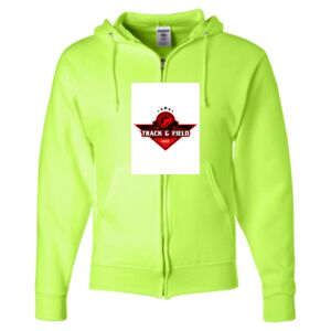 Unisex NuBlend® Full-Zip Hooded Sweatshirt Thumbnail
