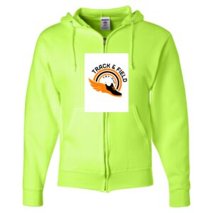 Unisex NuBlend® Full-Zip Hooded Sweatshirt Thumbnail