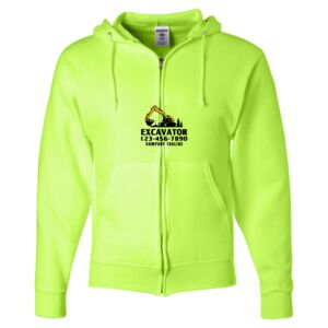 Unisex NuBlend® Full-Zip Hooded Sweatshirt Thumbnail