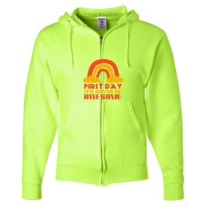 Unisex NuBlend® Full-Zip Hooded Sweatshirt Thumbnail