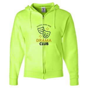 Unisex NuBlend® Full-Zip Hooded Sweatshirt Thumbnail