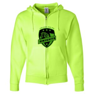 Unisex NuBlend® Full-Zip Hooded Sweatshirt Thumbnail