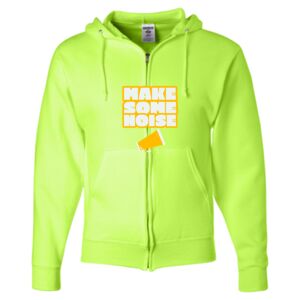 Unisex NuBlend® Full-Zip Hooded Sweatshirt Thumbnail