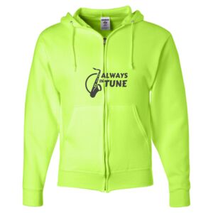 Unisex NuBlend® Full-Zip Hooded Sweatshirt Thumbnail