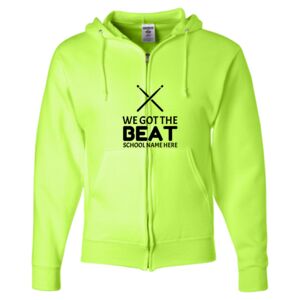 Unisex NuBlend® Full-Zip Hooded Sweatshirt Thumbnail