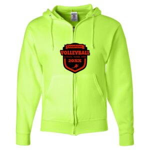 Unisex NuBlend® Full-Zip Hooded Sweatshirt Thumbnail