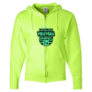 Unisex NuBlend® Full-Zip Hooded Sweatshirt Thumbnail