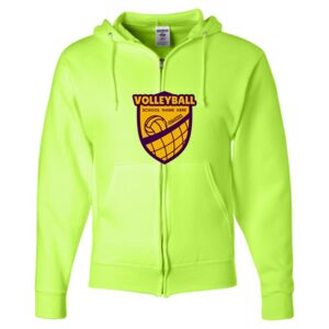 Unisex NuBlend® Full-Zip Hooded Sweatshirt Thumbnail